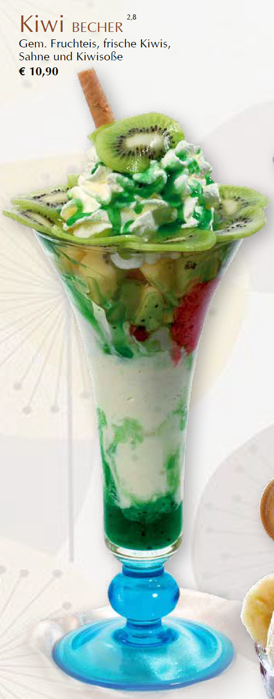 kiwi becher